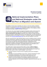  National Implementation Plans and National Strategies under the EU Pact on Migration and Asylum, Situational Update No 25